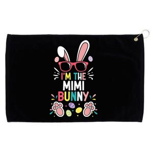 Easter Family Matching - I'm The Mimi Bunny Rabbit Grandma Grommeted Golf Towel