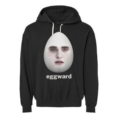Eggward Funny Meme Garment-Dyed Fleece Hoodie