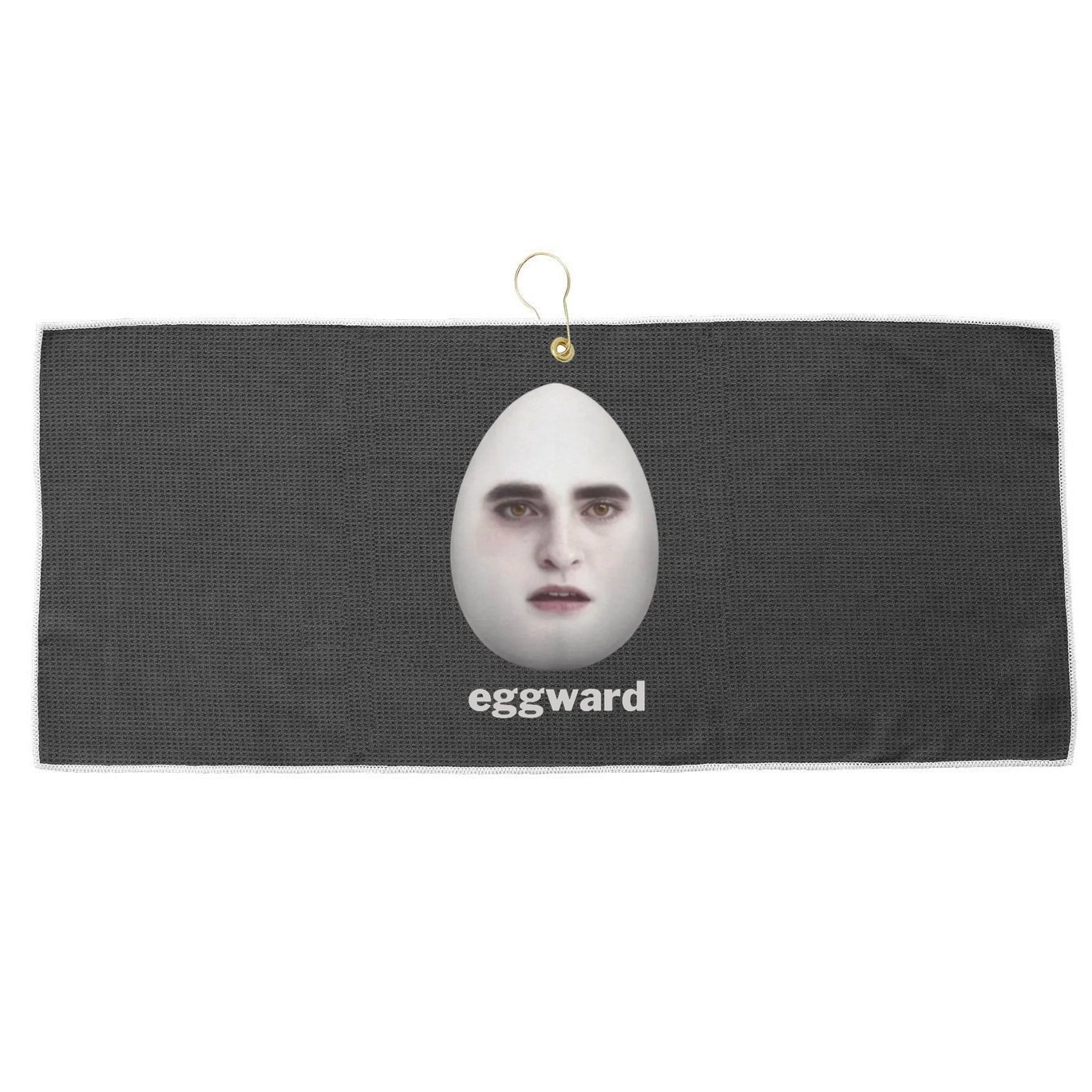 Eggward Funny Meme Large Microfiber Waffle Golf Towel