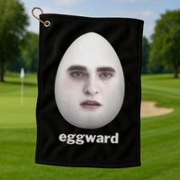 Eggward Funny Meme Golf Towel