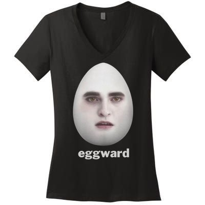 Eggward Funny Meme Women's V-Neck T-Shirt