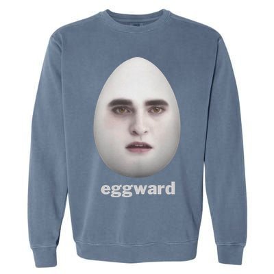 Eggward Funny Meme Garment-Dyed Sweatshirt