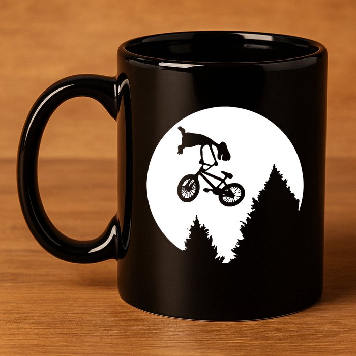 Et Freestyle Meme Generator 11oz C Handle Ceramic Mug