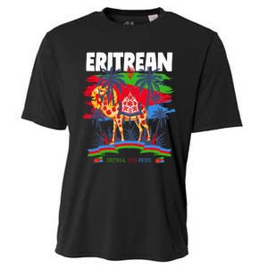 Eritrean Flag Outfit For Women & Camel Eritrea Flag Cooling Performance Crew T-Shirt