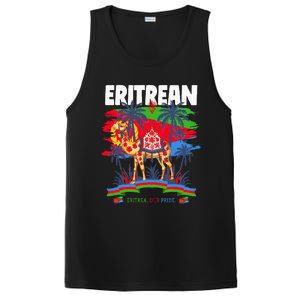 Eritrean Flag Outfit For Women & Camel Eritrea Flag PosiCharge Competitor Tank