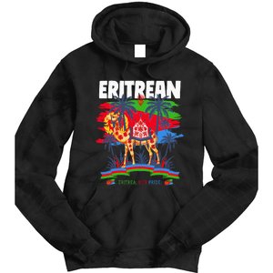 Eritrean Flag Outfit For Women & Camel Eritrea Flag Tie Dye Hoodie