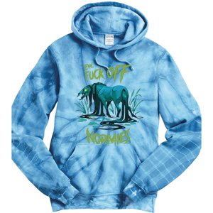 Ew Fuck Off Normies Tie Dye Hoodie