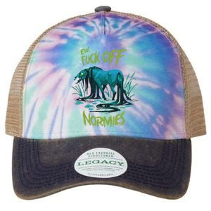 Ew Fuck Off Normies Legacy Tie Dye Trucker Hat