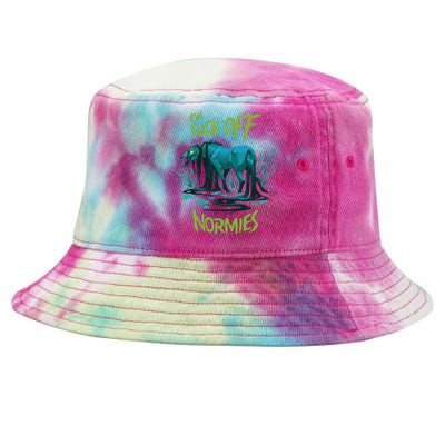 Ew Fuck Off Normies Tie-Dyed Bucket Hat