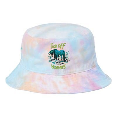 Ew Fuck Off Normies Tie Dye Newport Bucket Hat