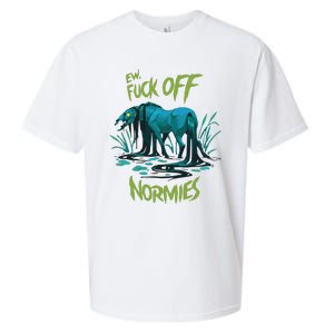 Ew Fuck Off Normies Sueded Cloud Jersey T-Shirt