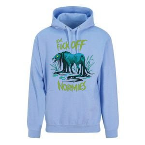 Ew Fuck Off Normies Unisex Surf Hoodie