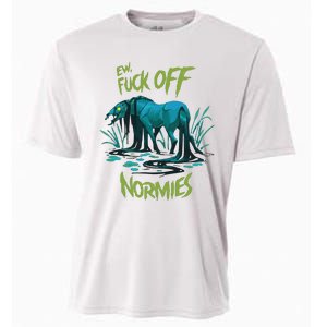 Ew Fuck Off Normies Cooling Performance Crew T-Shirt