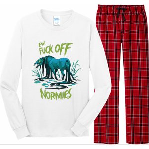 Ew Fuck Off Normies Long Sleeve Pajama Set