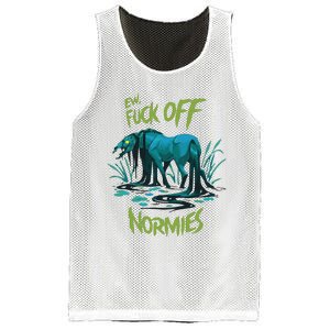 Ew Fuck Off Normies Mesh Reversible Basketball Jersey Tank