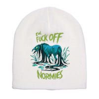 Ew Fuck Off Normies Short Acrylic Beanie