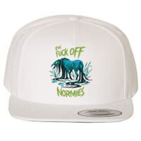 Ew Fuck Off Normies Wool Snapback Cap