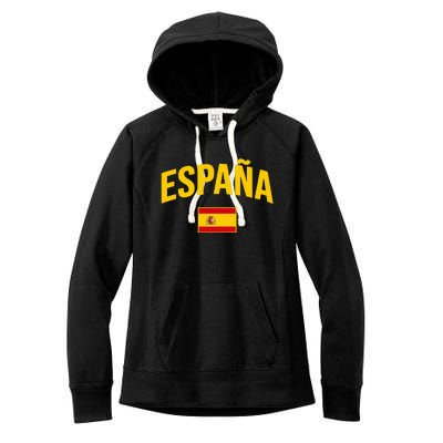 EspañA Flag Of Spain Classic Spain Women's Fleece Hoodie