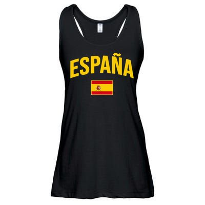 EspañA Flag Of Spain Classic Spain Ladies Essential Flowy Tank