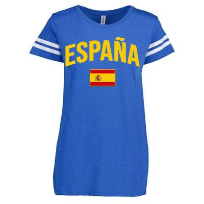 EspañA Flag Of Spain Classic Spain Enza Ladies Jersey Football T-Shirt