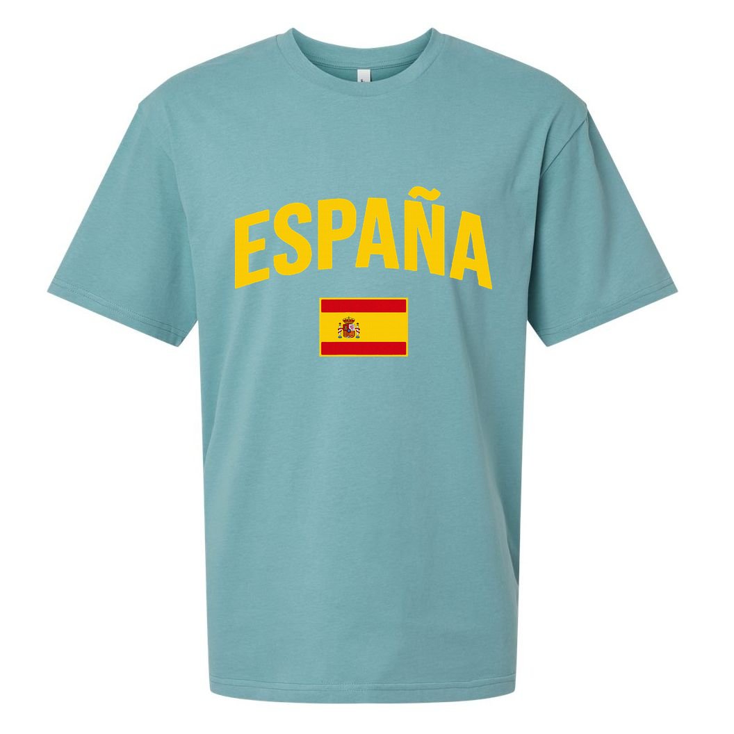 EspañA Flag Of Spain Classic Spain Sueded Cloud Jersey T-Shirt
