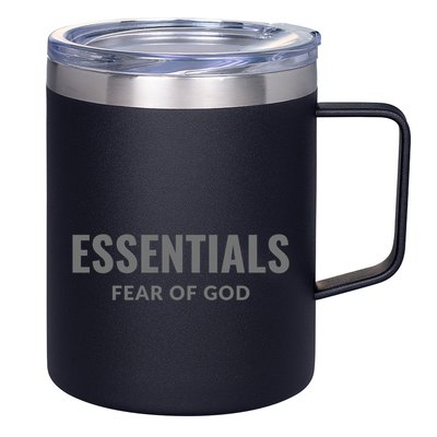 Essentialss Fears Of Christan God Faith Jesus Religious 12oz Stainless Steel Coffee Mug