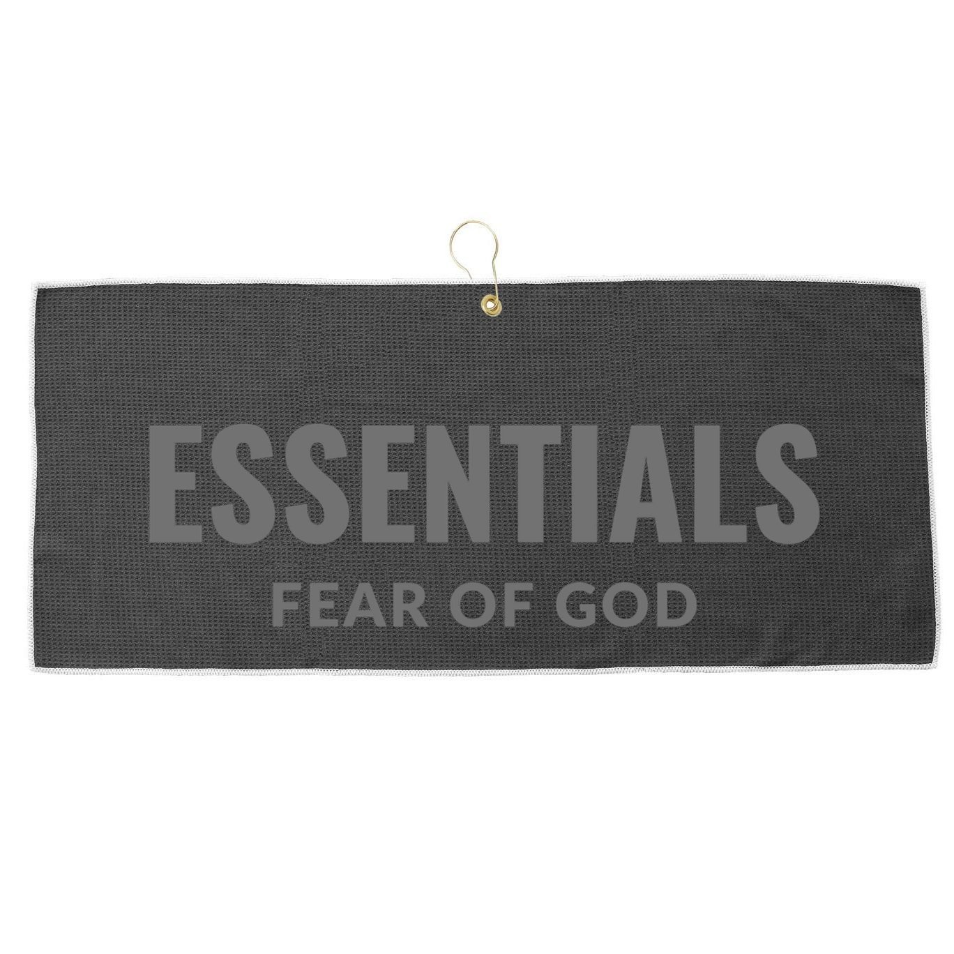 Essentialss Fears Of Christan God Faith Jesus Religious Large Microfiber Waffle Golf Towel