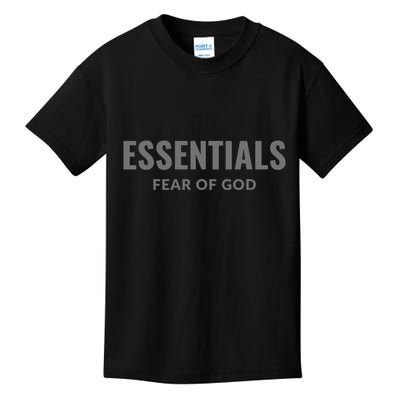 Essentialss Fears Of Christan God Faith Jesus Religious Kids T-Shirt