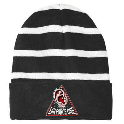 Ear Force One Ear Force One Striped Beanie with Solid Band