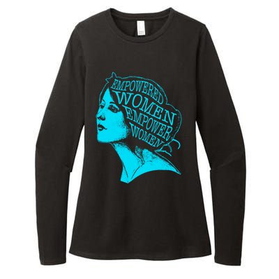 Empowered  Feminism Rights Feminist Gift Womens CVC Long Sleeve Shirt