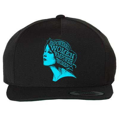 Empowered  Feminism Rights Feminist Gift Wool Snapback Cap