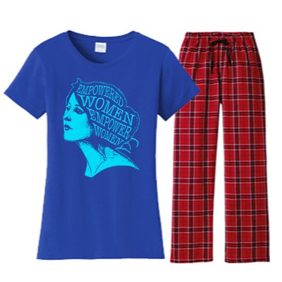 Empowered  Feminism Rights Feminist Gift Women's Flannel Pajama Set