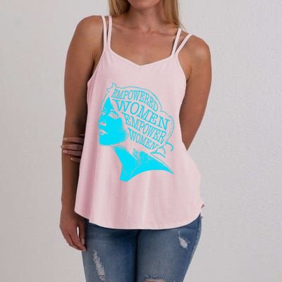 Empowered  Feminism Rights Feminist Gift Women's Strappy Tank