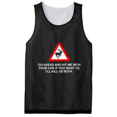 Espresso Future Roadkill Go Ahead And Hit Me With Your Car If You Want To ILl K Mesh Reversible Basketball Jersey Tank