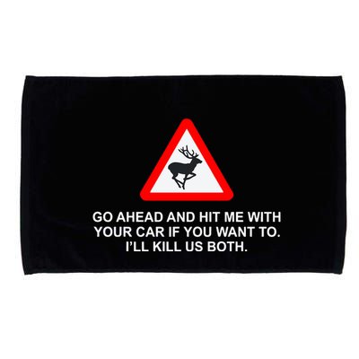 Espresso Future Roadkill Go Ahead And Hit Me With Your Car If You Want To ILl K Microfiber Hand Towel