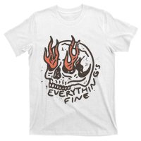 Everythings Fine Rock N Roll Vintage Rebel Moto Edgy Grunge T-Shirt