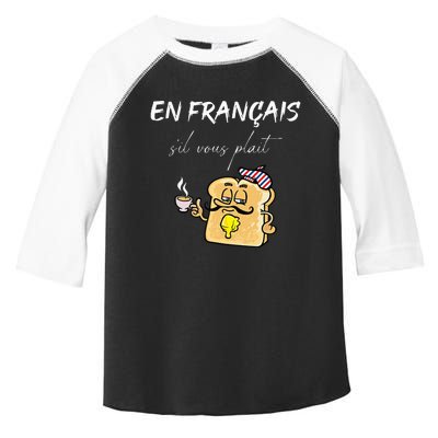 En Francais S'il Vous Plait In French Please Expression Toddler Fine Jersey T-Shirt