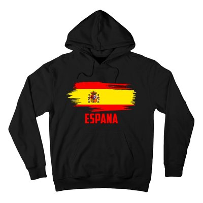 Espana Flag Spain Soccer Spain Futbol Club Support Hoodie