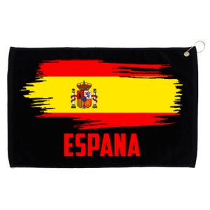 Espana Flag Spain Soccer Spain Futbol Club Support Grommeted Golf Towel