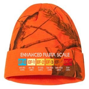 Enhanced Fujita Scale Tornado Storm Chasing Meteorology Kati Licensed 12" Camo Beanie