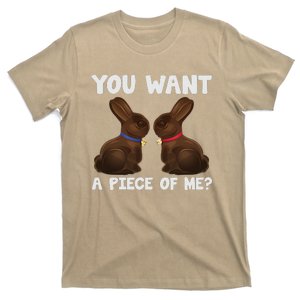 Easter Funnyns Sayings Chocolate Bunny Meme T-Shirt