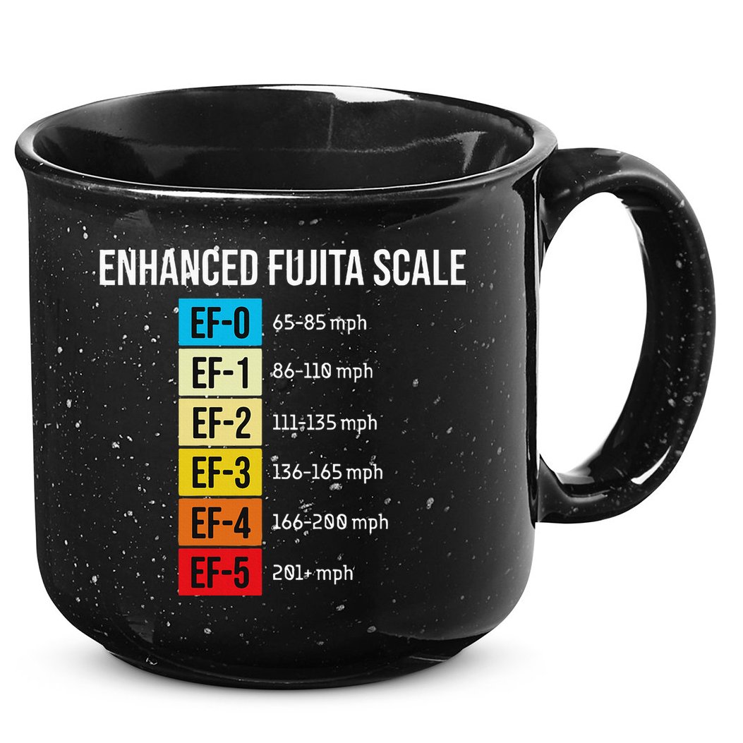 Enhanced Fujita Scale Meteorologist Meteorology Weather 15oz Campfire Ceramic Mug