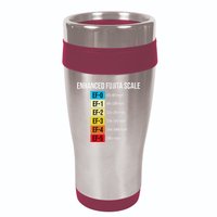 Enhanced Fujita Scale Meteorologist Meteorology Weather 16oz Travel Tumbler