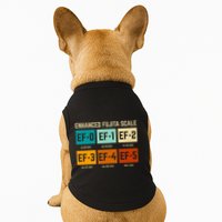 Enhanced Fujita Scale Tornado For Retro Storm Chaser Doggie Tank