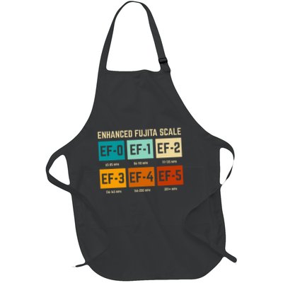 Enhanced Fujita Scale Tornado For Retro Storm Chaser Apron