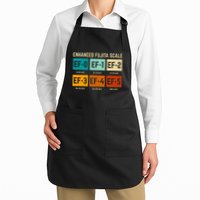 Enhanced Fujita Scale Tornado For Retro Storm Chaser Apron
