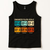 Enhanced Fujita Scale Tornado For Retro Storm Chaser Tank Top