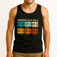 Enhanced Fujita Scale Tornado For Retro Storm Chaser Tank Top