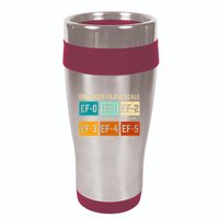 Enhanced Fujita Scale Tornado For Retro Storm Chaser 16oz Travel Tumbler