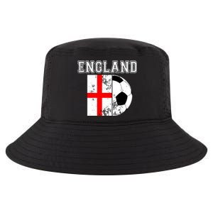 England Flag Soccer Futbol Football Cool Comfort Performance Bucket Hat